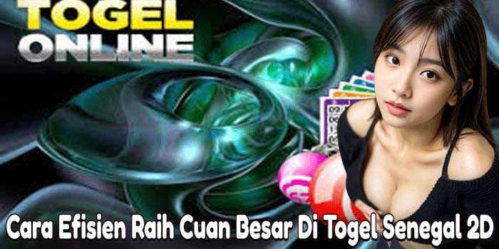 Cara Efisien Raih Cuan Besar Di Togel Senegal 2D